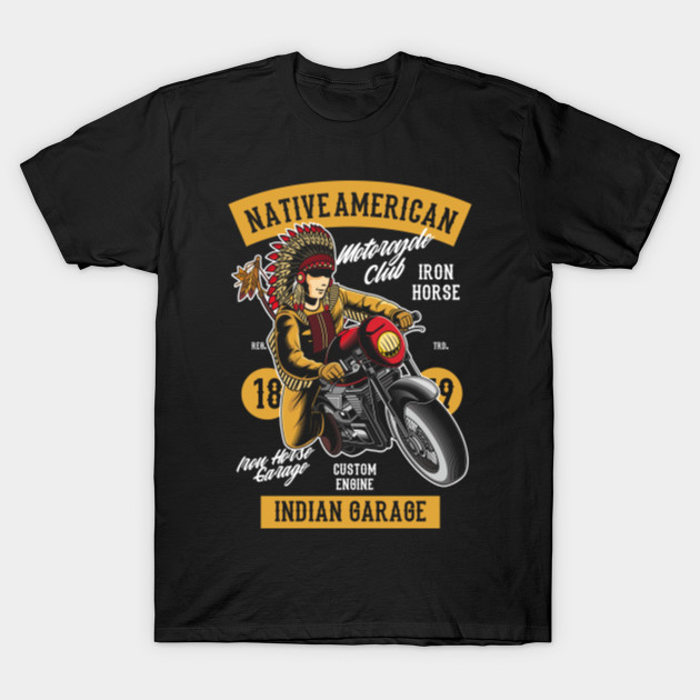 Native American T-SHIRT Native American Biker
